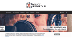 Desktop Screenshot of polscylektorzy.pl